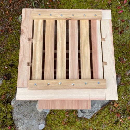 日本みつばち用 飼育箱 重箱式巣箱 待ち箱 4段 セット ハウス・小屋