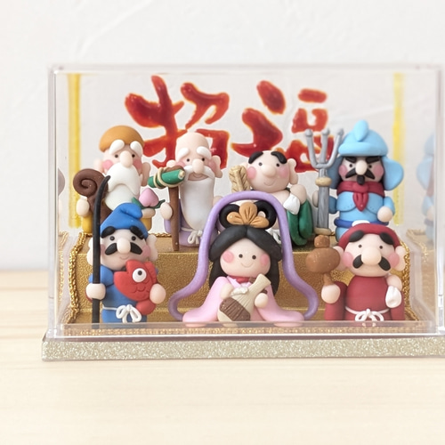 笑顔を招く♡つぶらなおめめの七福神☆ その他インテリア雑貨 ぷちまる