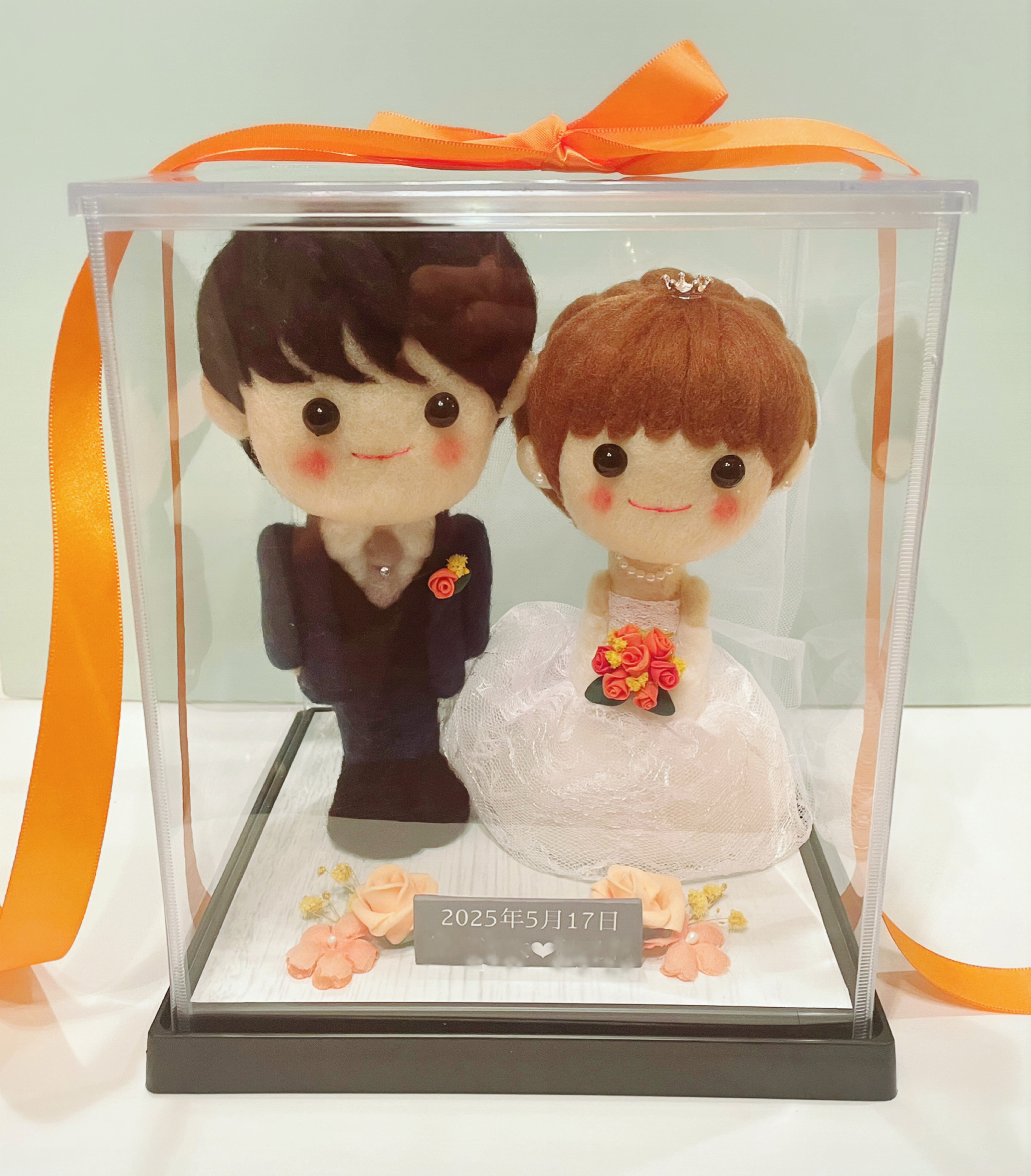 ご予約商品ケース入りウェディングドール