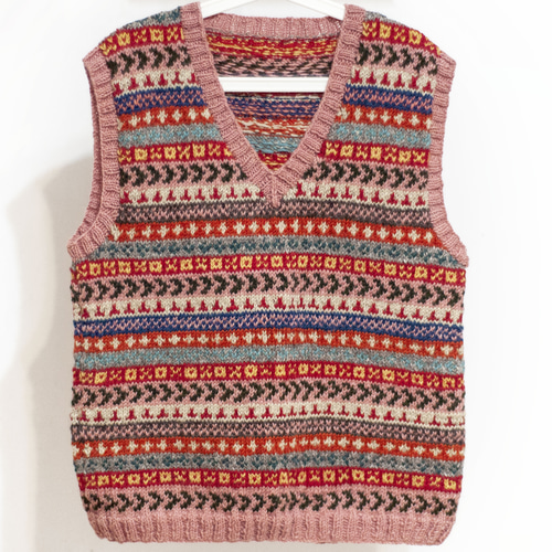 手編みベスト D Dsquared2 ディースクエアード 手編み風ベスト