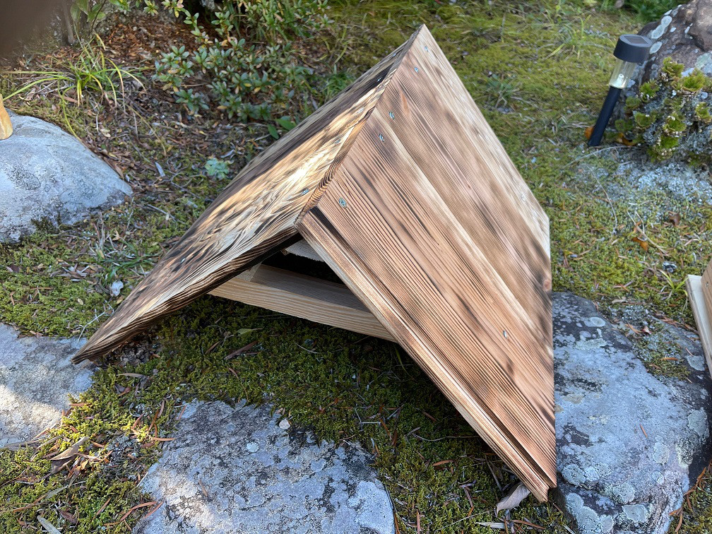 日本みつばち用 飼育箱 重箱式巣箱用 屋根