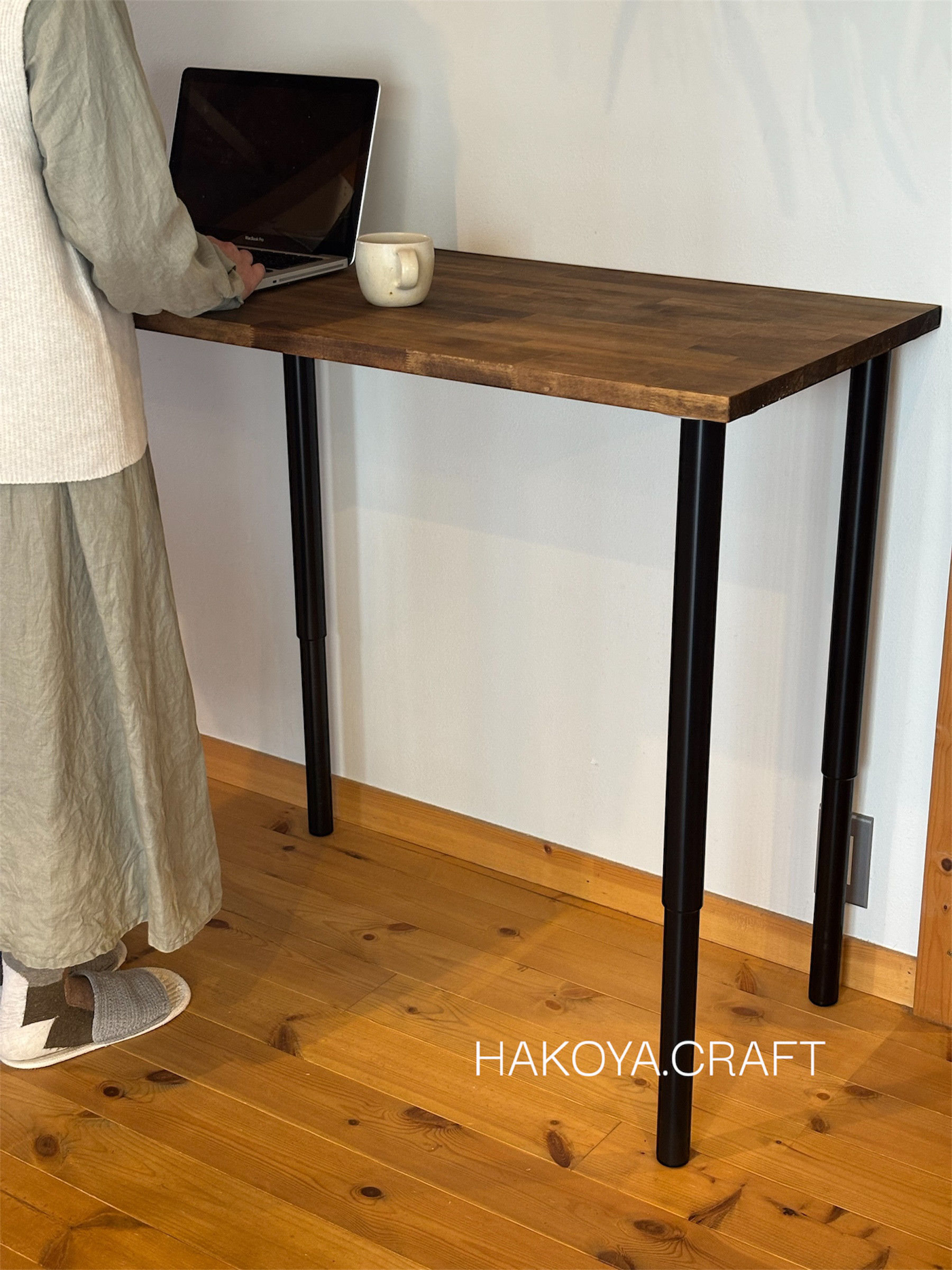 【新作】106.Work Desk 180×50 高さ調整可能/テーブル/デスク/作業台/机