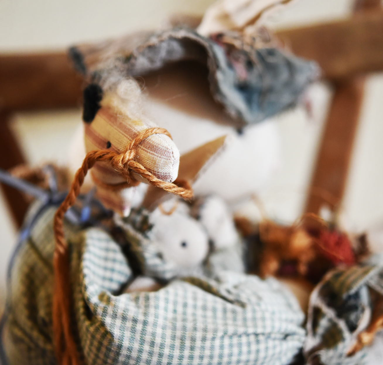 アメリカ・カントリードール　うさぎ　Alta Doll 【sa473】