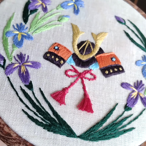 オーダー受付】刺繍フレーム 端午の節句 こどもの日 【公式通販】