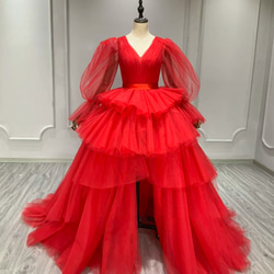 赤（レッド） ドレス のおすすめ人気通販｜Creema(クリーマ) 国内最大  