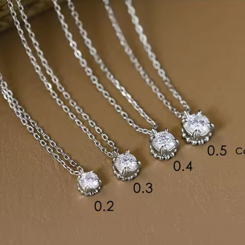 ダイヤモンドの2.5倍の輝き0.2/0.3/0.4/0.5ct モアッサナイト