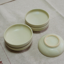 『Creema限定』クリームの小皿5個セット 3枚目の画像
