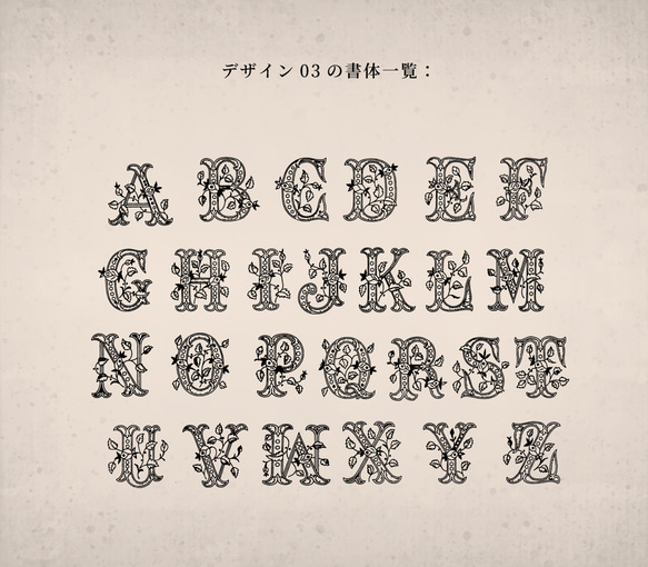【名入れ】イニシャル＆名入れ香水ボトル 4枚目の画像