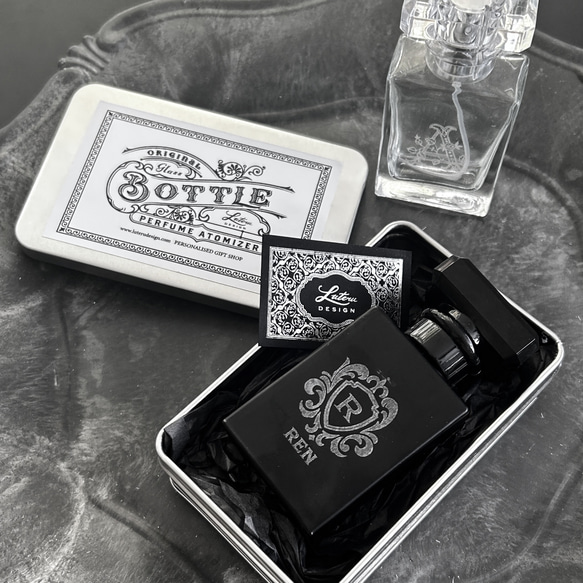 【名入れ】イニシャル＆名入れ香水ボトル 7枚目の画像