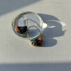 no.4289　レッドコーラル×ヘマタイト║ピアス/イヤリング║ステンレスピアス no.4289レッドコーラル×ヘマタイト║ピアス/イヤリング║ステンレスピアス