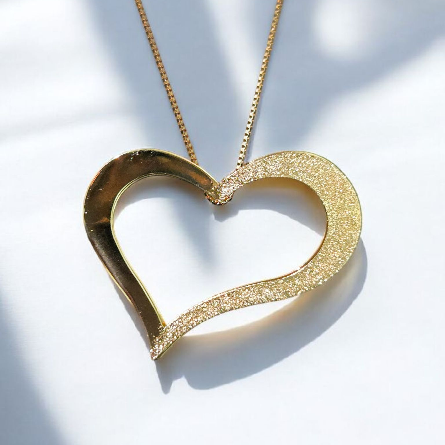 K18　ハート　ペンダント