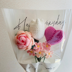 ギフト 花束 花 プレゼント 枯れない花 あみぐるみ 記念日 結婚式 誕生