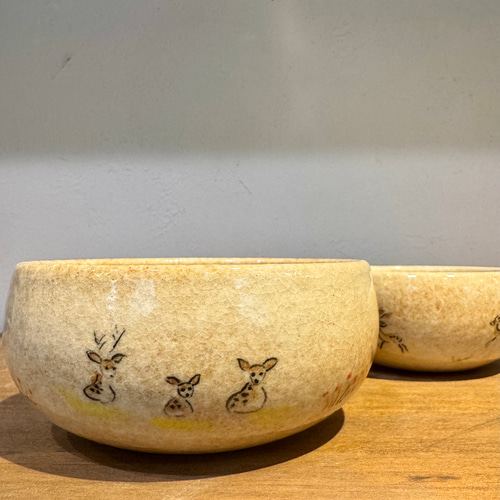 赤膚焼 入れ子（奈良絵） お椀・ボウル・鉢 大塩正史 通販 19019446