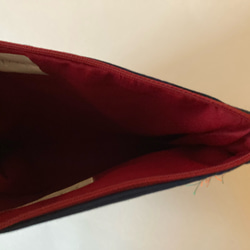 アフガニスタンの刺繍ポーチ ＜手作り＆フェアトレード＞ by Shayma【国内送料無料】 6枚目の画像