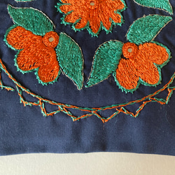 アフガニスタンの刺繍ポーチ ＜手作り＆フェアトレード＞ by Shayma【国内送料無料】 4枚目の画像