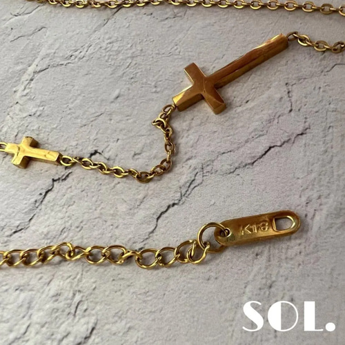 お取り置き☆専用2個セット K18 クロス ネックレストップ Amazon.co.jp: [ディーヴァス] k18 ペンダントトップ 18金