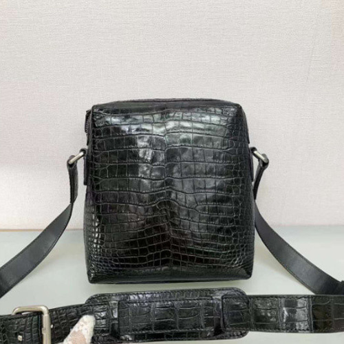 新品クロコダイル本革 高品質 ショルダーバッグ 斜め掛けメンズバッグ