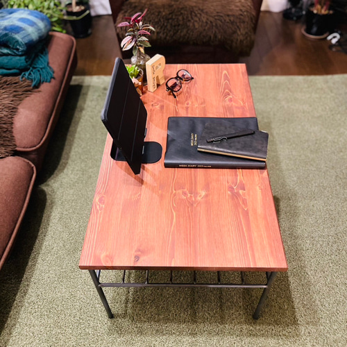 アイアンローテーブル アイアン家具 男前家具 無骨 ハンドメイド