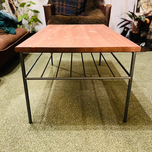 アイアンローテーブル アイアン家具 男前家具 無骨 ハンドメイド