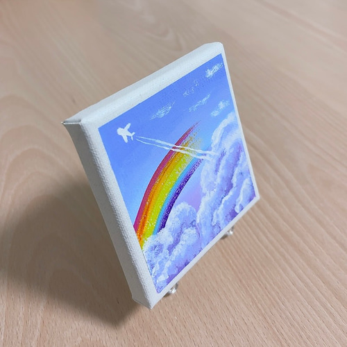 ワオキツネザル アクリル絵の具 キャンバス オリジナル ワオキツネザル アクリル絵の具 キャンバス オリジナル