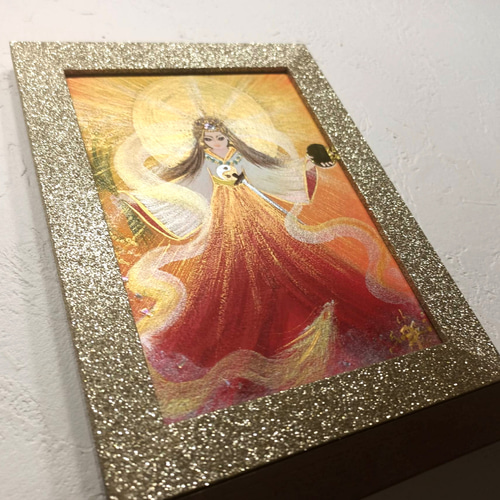 最強神絵画＊来光 金雲海赤富士∞～龍神と鳳凰～金運 愛情出会い
