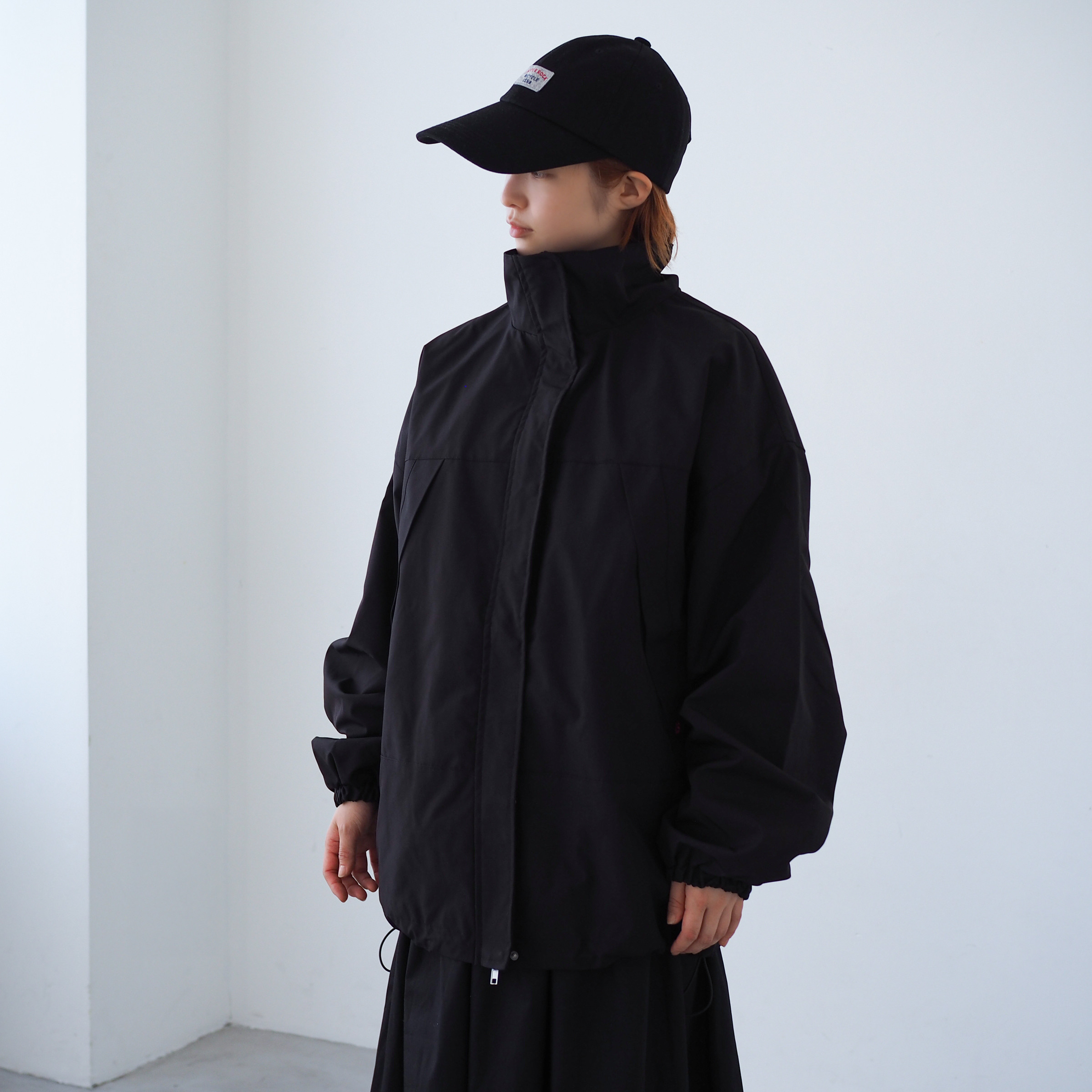 ボリュームスタンドカラージャケット