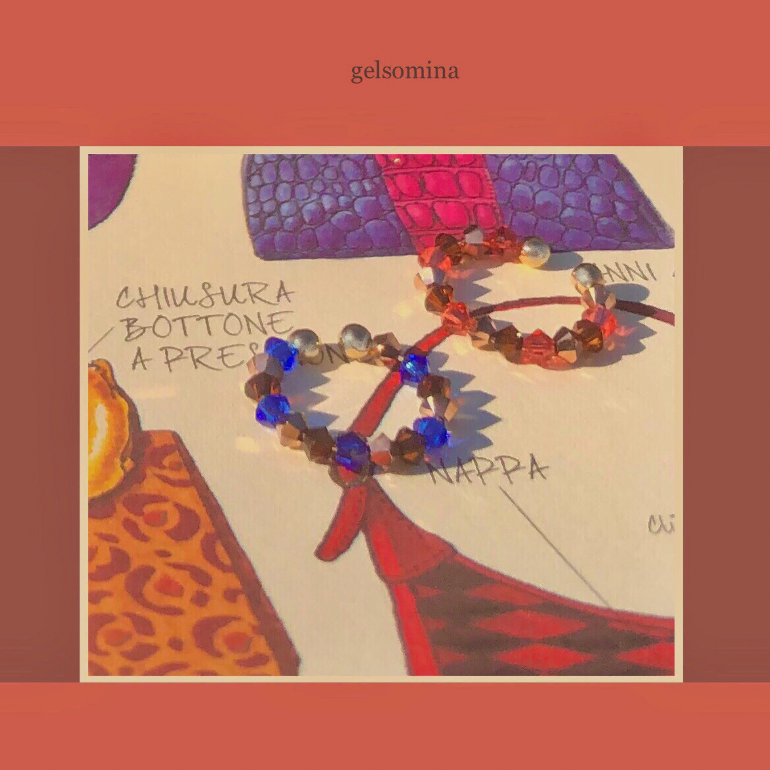 ★La SAPE | African Parisien Elegance | Amber (琥珀) ★イヤーカフ 片耳