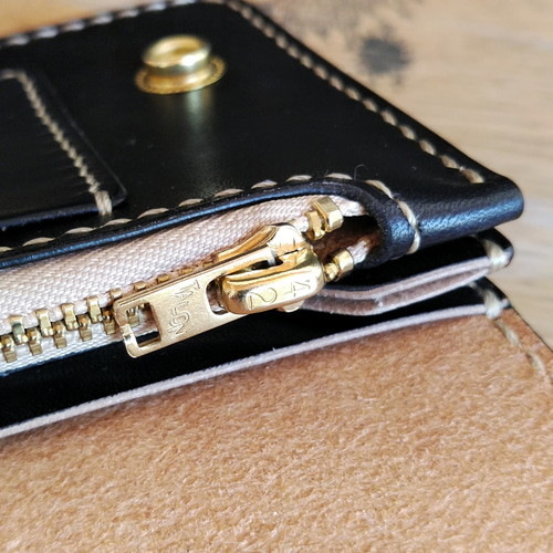 ハラコ ヒョウ柄】 トラッカーウォレット TW-01 長財布 TEN CRAFT 通販