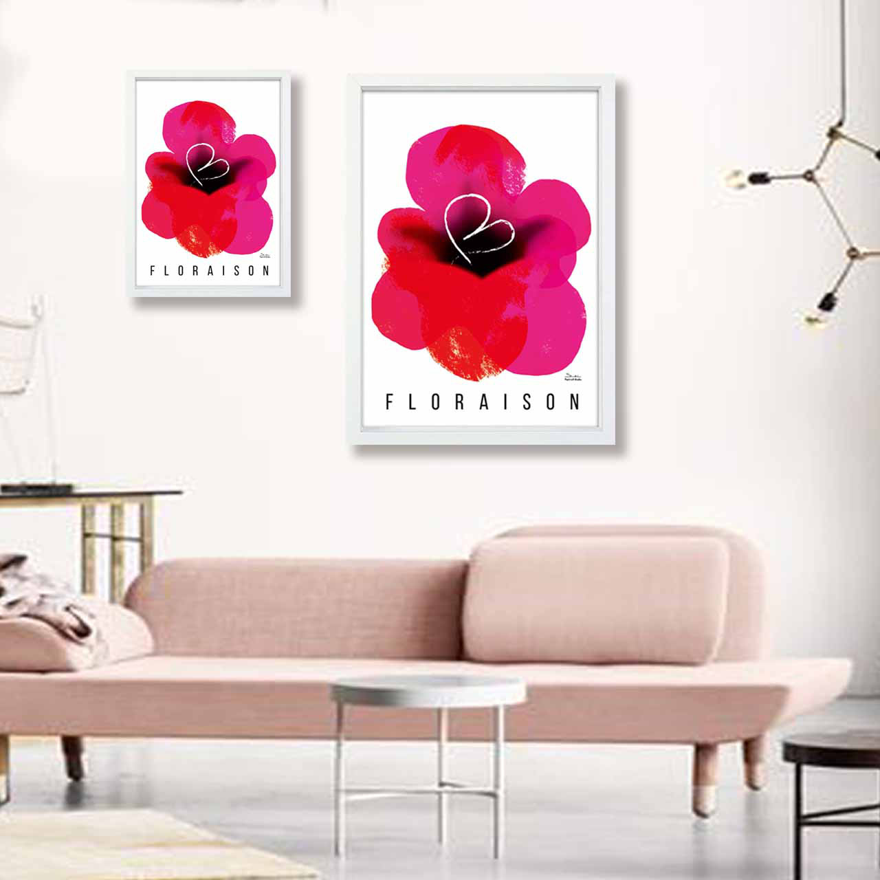 FLORAISON　花　お気に入り9400件突破 　sei検索　ポスター　アート  アートポスター　3402-2