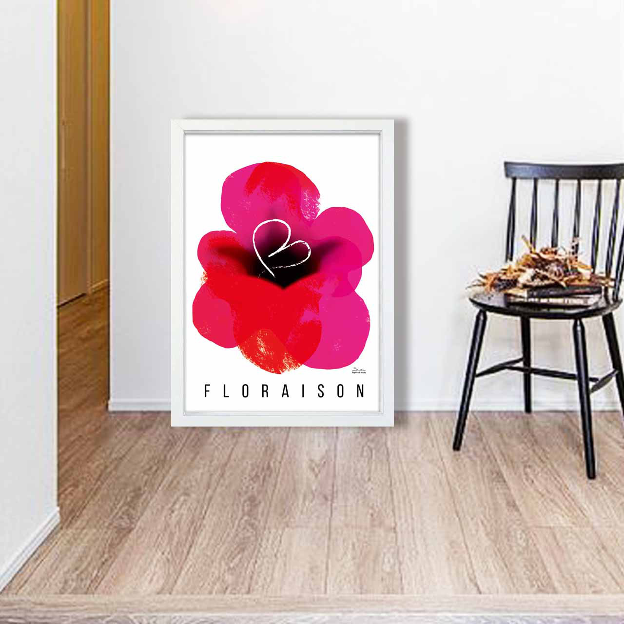FLORAISON　花　お気に入り9400件突破 　sei検索　ポスター　アート  アートポスター　3402-2