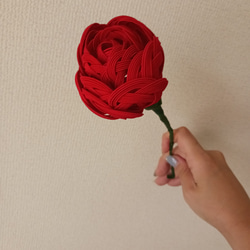 【水引細工】*水引バラ* 6枚目の画像