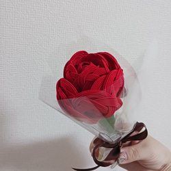 【水引細工】*水引バラ* 2枚目の画像