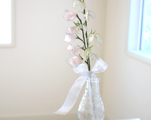 【美品】FRANZ スイートピー　花瓶 7b6bd606ffcc12c47ab86d2427a875