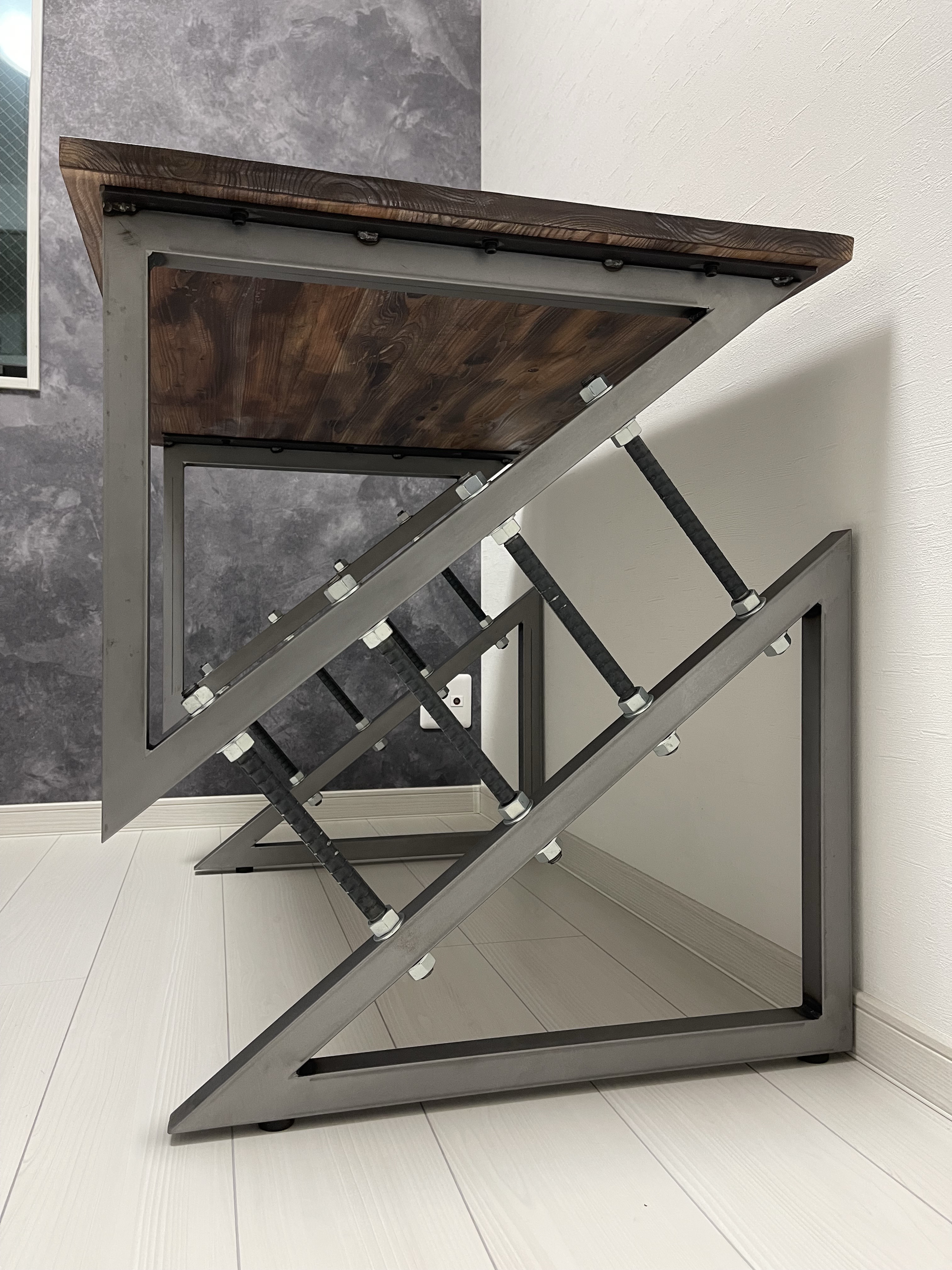 テーブル脚のみ　インダストリアル家具