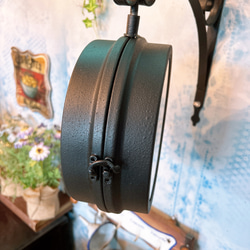 おしゃれな壁掛け時計 №.4  両面時計ウォールクロック  アンティーク時計  回転式  艶無しブラック 5枚目の画像