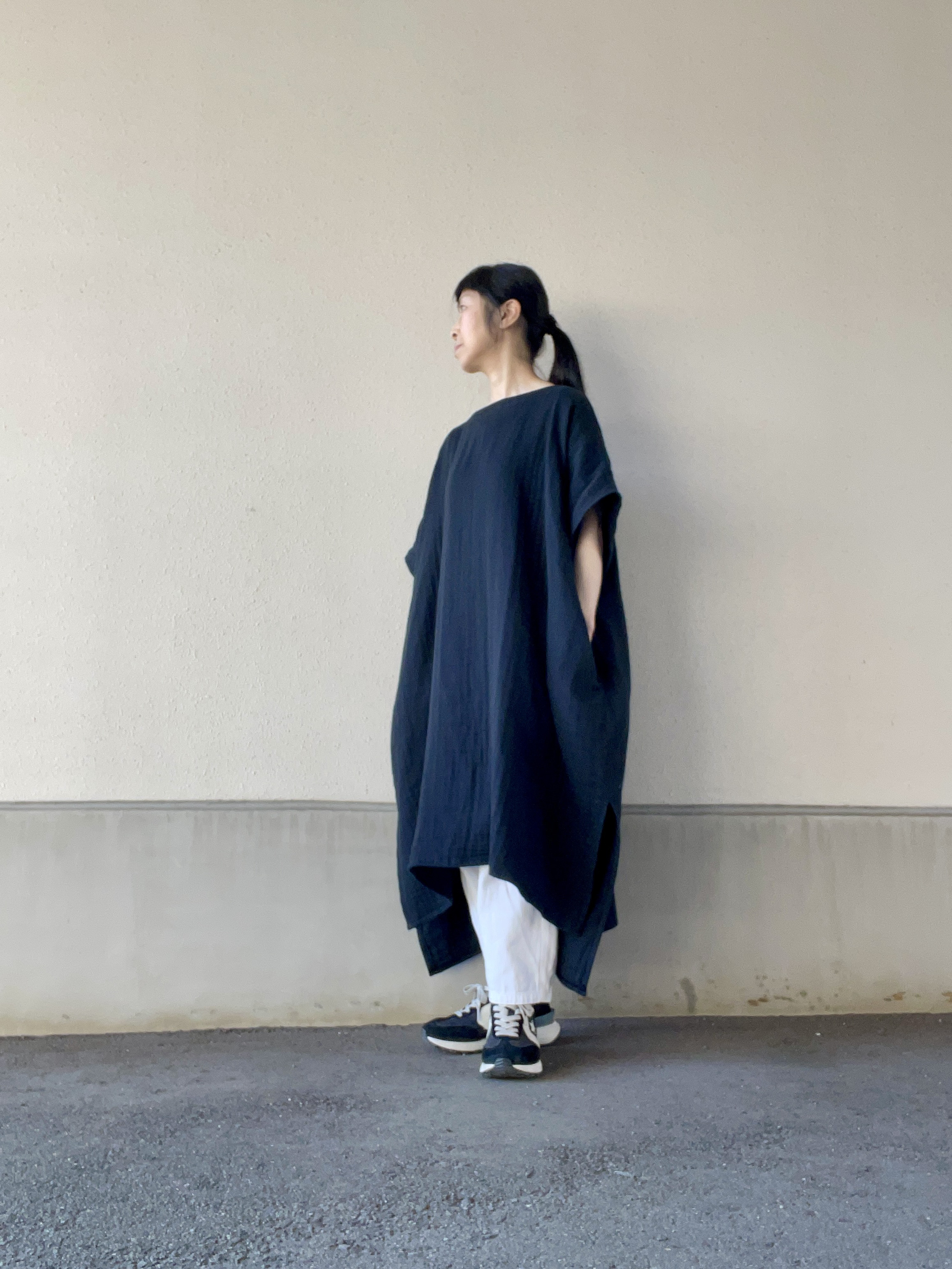 『creema限定』ゆったりワイドトリプルガーゼワンピース