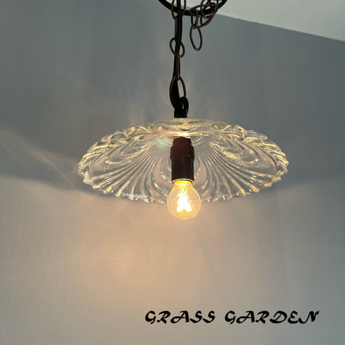 アンティークガラスペンダントランプ (GA05) シーリングライト