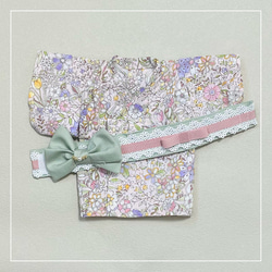 【ソランちゃん 服  レミンちゃん 服  メルちゃん 服】和装 着物 ⑤ 4枚目の画像