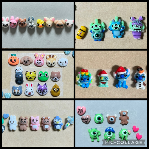 ☆3dネイルパーツオーダー受付中です☆ デコパーツ omochinail's 通販