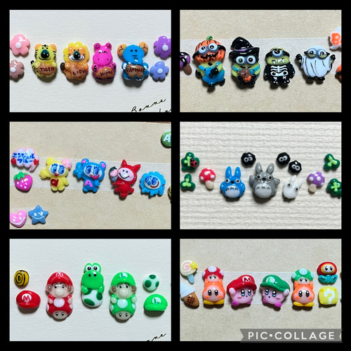 ☆3dネイルパーツオーダー受付中です☆ デコパーツ omochinail's 通販