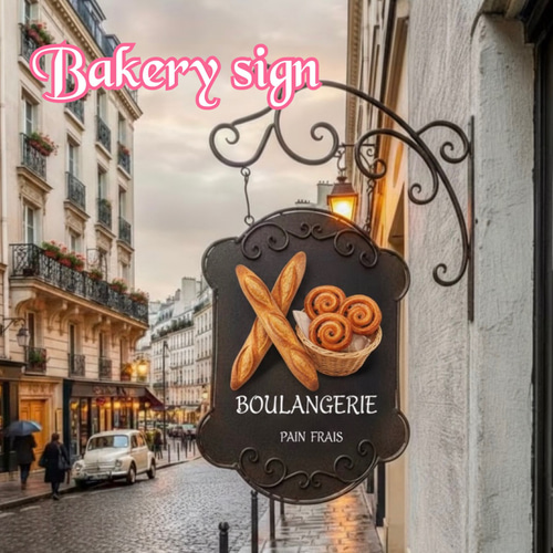 アンティーク看板 ブラケット式 ハンギングサイン 吊り下げ式 サイン