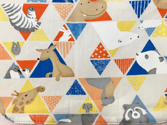 感謝価格！アニマル柄　キルティングショルダーバッグ　通園バック 8枚目の画像