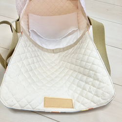 感謝価格！アニマル柄　キルティングショルダーバッグ　通園バック 6枚目の画像