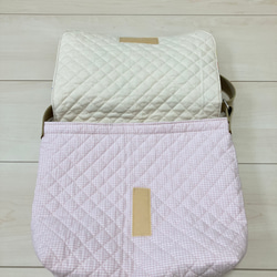 感謝価格！アニマル柄　キルティングショルダーバッグ　通園バック 5枚目の画像