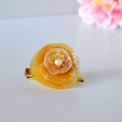 140 ブローチシリーズキラキラワニちゃんハンドメイドピアスorイヤリング