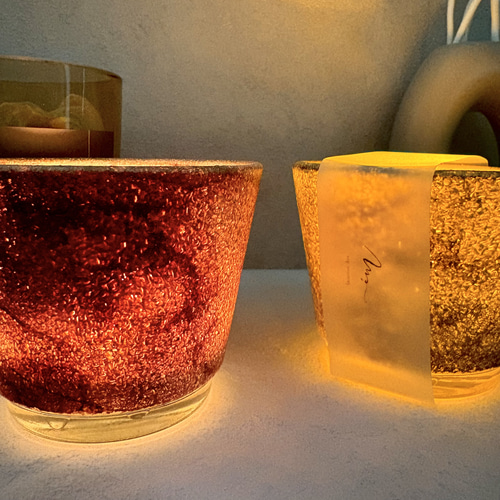 カラー自由】キャンドルホルダー 2個セット キャンドル・キャンドル