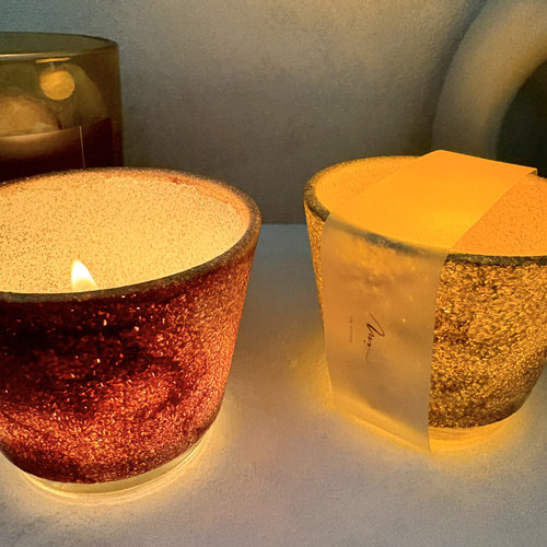 カラー自由】キャンドルホルダー 2個セット キャンドル・キャンドル