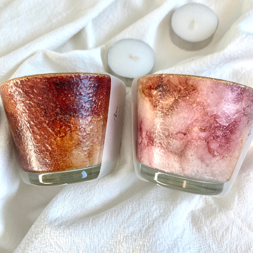 カラー自由】キャンドルホルダー 2個セット キャンドル・キャンドル