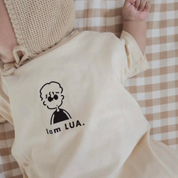名入れok!!  FAM T-shirt 半袖　名入れギフト　出産祝い　バースデーフォト　ファミリーフォト 9枚目の画像