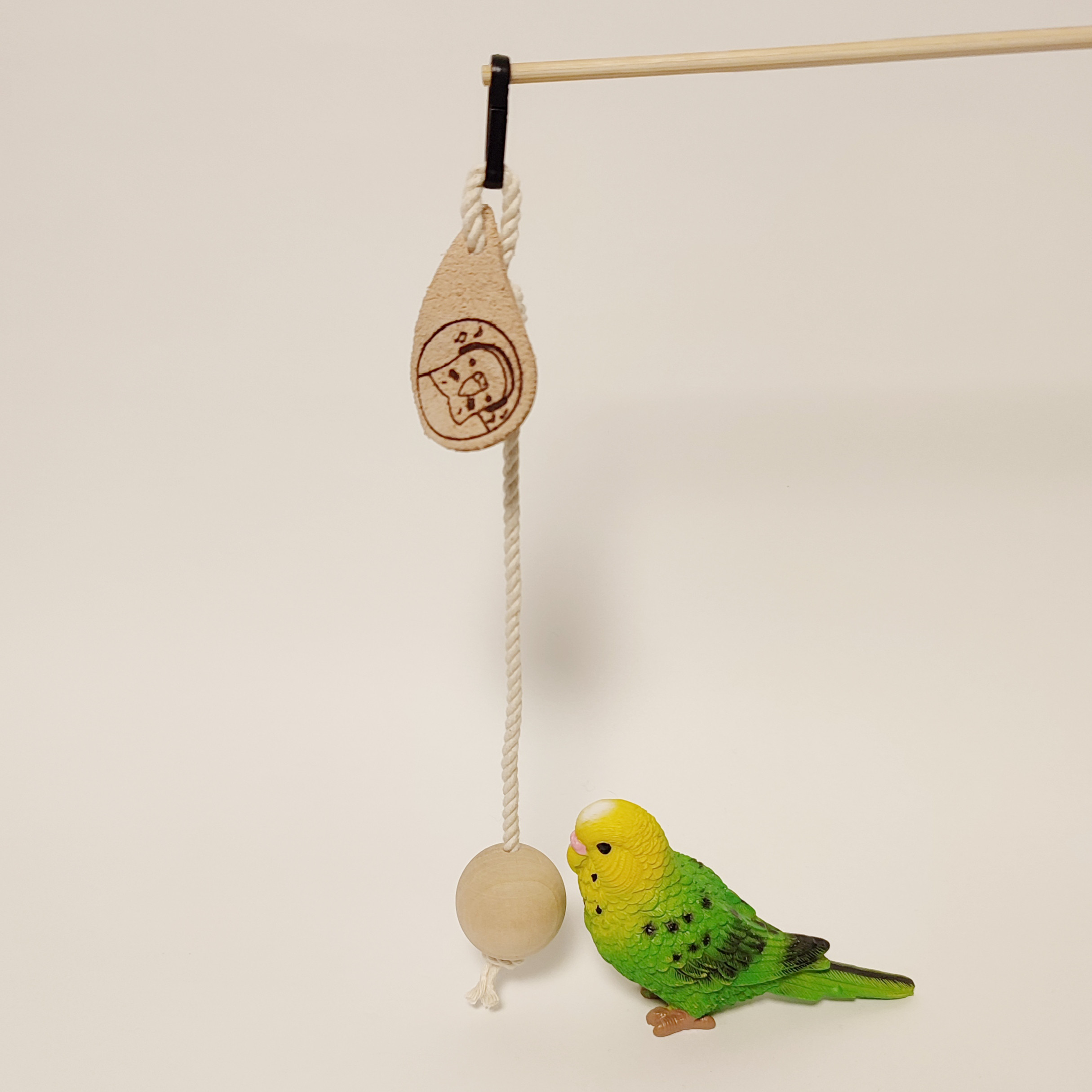 鳥用おもちゃ バードトイ「伏見」 ｜ スイングロープ おもちゃ・ペット
